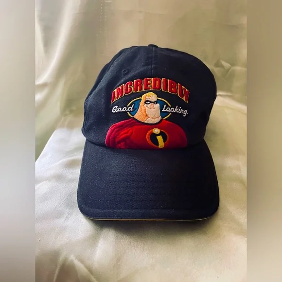 Disney World The Incredibles Incredibly Good Looking Adjustable Cap&DVD Bundle - Picture 2 of 11